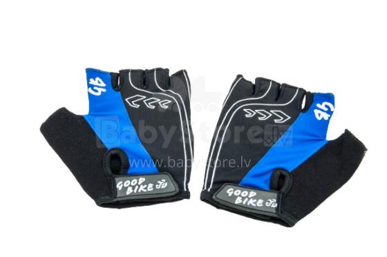 Bicycle gloves D-GRIP, adult, size: L, blue/black