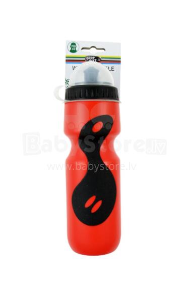 Water bottle ENERGY, red/black