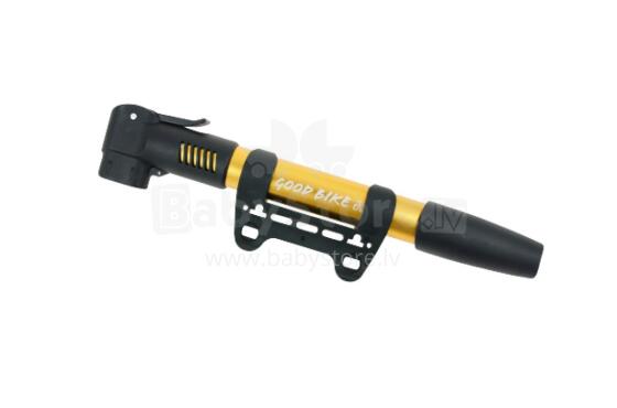 Pump mini DUAL ALU, yellow