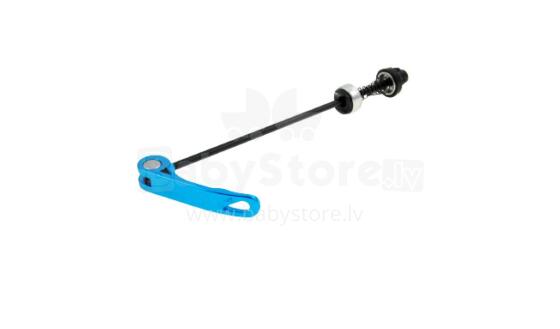 Quick release for front wheel Q-FRONT, blue