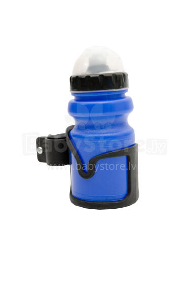 Water bottle with cage BABY, blue