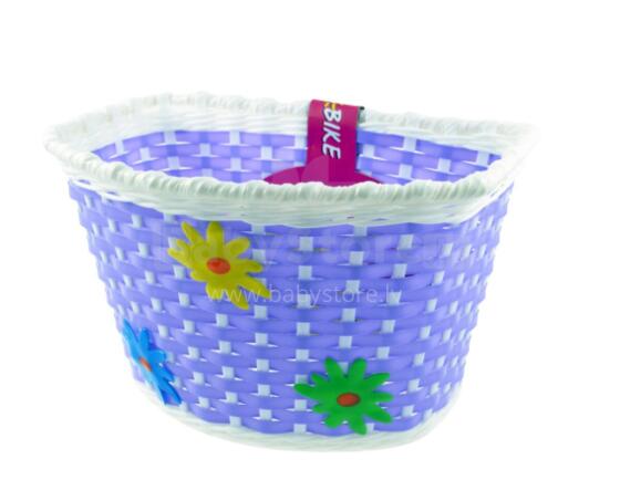 Front basket BRAZ, violet