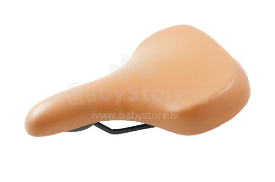 Bicycle saddle CITY TON, brown