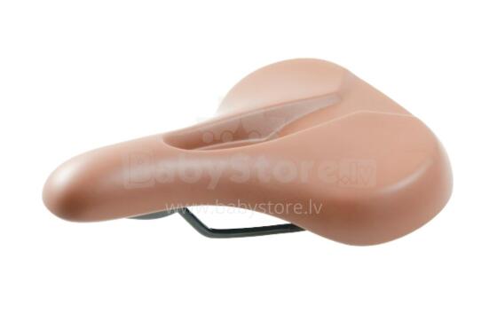 Bicycle saddle CITY CLASS, brown