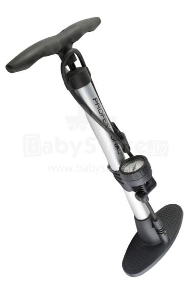 Bicycle pump B-POWER, black/silver