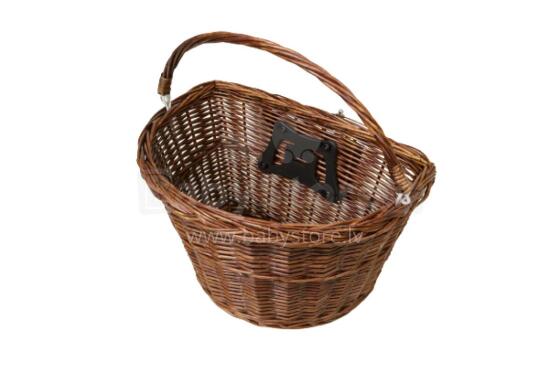 Front basket WILLOW, brown