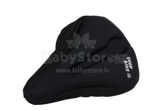 Bicycle saddle cover GEL+, black