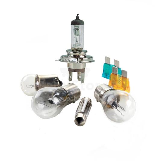 Halogen H4 bulb kit complete with fuses GRAND H4