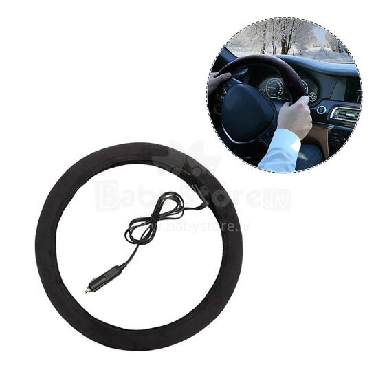 12V Heating steering wheel cover FLAME