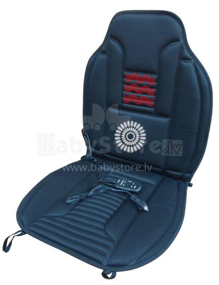 Heated car seat cover with 1 massage motors HOT-VIB 1