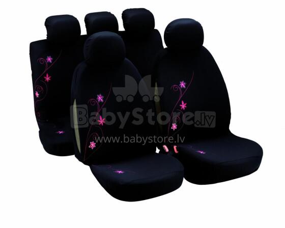 Set of car seat covers MY ORIENTAL FLOWER