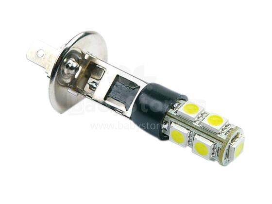 LED bulb, 1 pc., H1 12V 55W, 9SMD