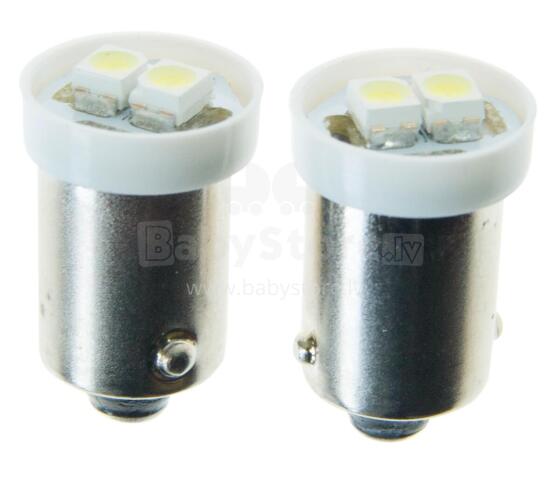 LED spuldzes, 2 gab, BA9S T10, 2SMD