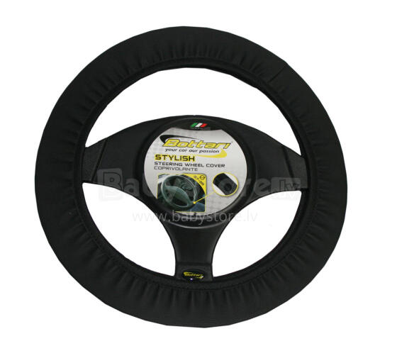 PU leather steering wheel cover ''STYLISH''