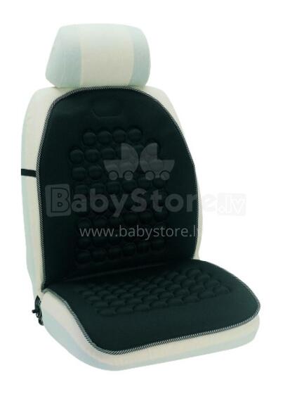 Top cover for car seats with magnets JAVA, black