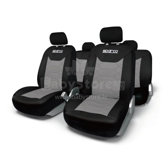 Sparco Universal Seat Cover Set, black/grey