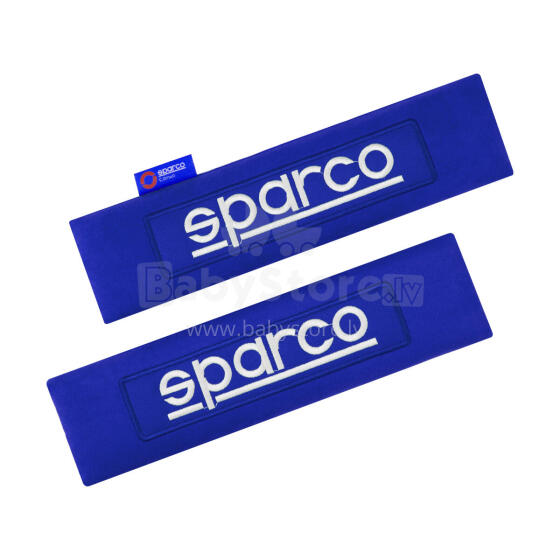 Sparco Seat Belt Pads Set, blue