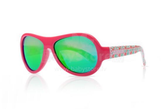 Akcija! SHADEZ Designer Leaf Print Pink Junior bērnu saulesbrilles, 3-7 gadi