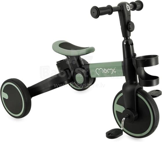 MoMi Filo 3-in-1 Tricycle Art.202894  рансформируемый детский трехколесный велосипед с педалями или без них, весом до 25 кг