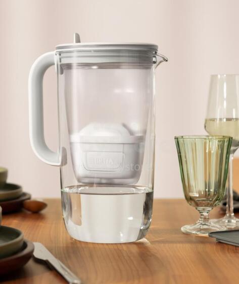 Brita Stikla karafe 2.5 L, gaiši zila