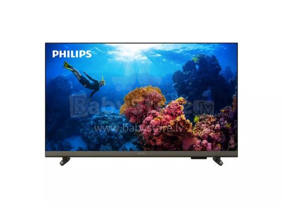 Akcija! PHILIPS 32&#039;&#039; HD LED LCD televizors, pelēks