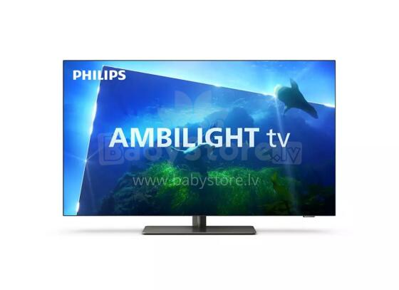 Akcija! PHILIPS 55&#039;&#039; 4K OLED Ambilight televizors