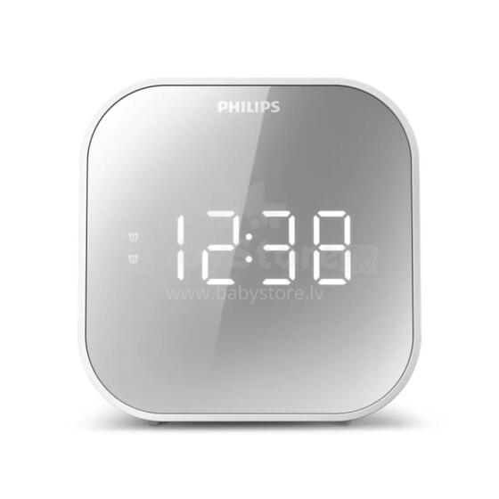 Akcija! PHILIPS radio pulkstenis, balts