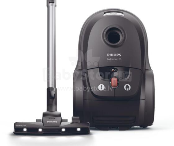 PHILIPS 8000 Series putekļsūcējs, 900 W, melns