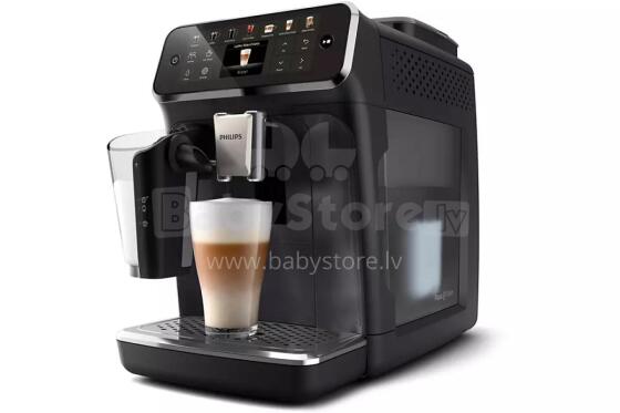 PHILIPS  4400 sērijas Pilnībā-automātisks Espresso kafijas automāts, melns