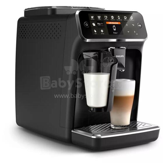 Akcija! PHILIPS 4300 sērijas Pilnībā-automātisks Espresso kafijas automāts, melns