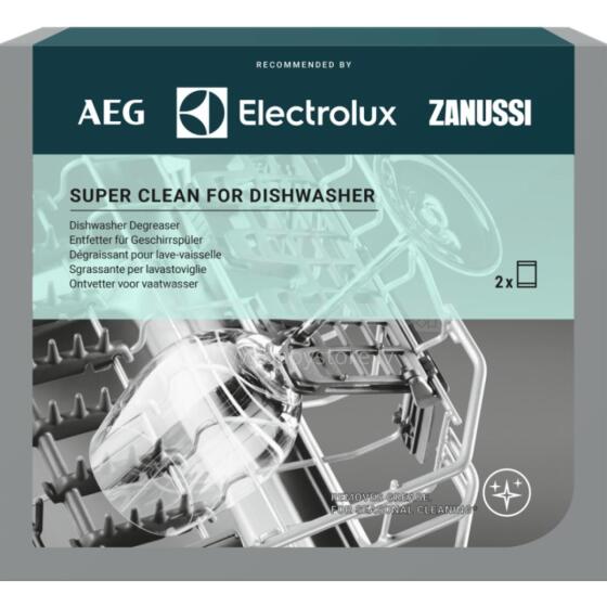 Akcija! Electrolux Super Clean - attaukotājs trauku mazgājamajām mašīnām, iepakojumā 2 gab.x50g