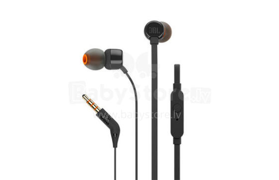 JBL in-ear austiņas, melnas