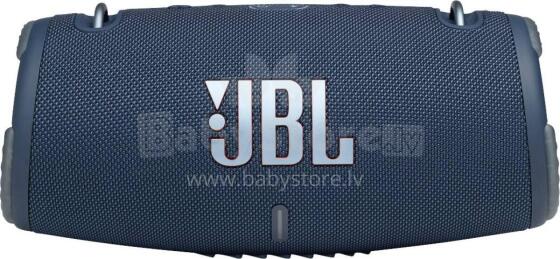 Akcija! JBL mitrumizturīga bluetooth portatīvā skanda Xtreme 3, zila