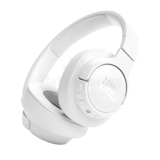 JBL on-ear austiņas ar Bluetooth, baltas