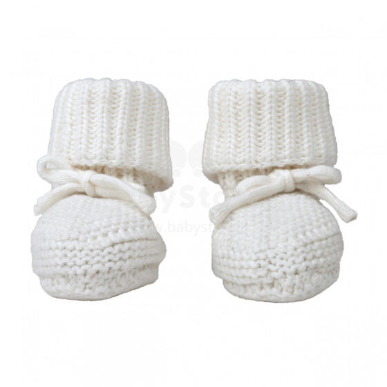 Lodger Slipper Knit čībiņas, Cloud Dancer, 0-6m