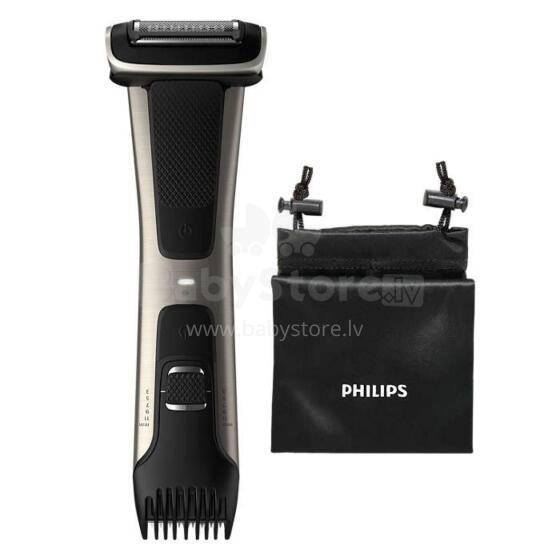 (V) Akcija! PHILIPS Bodygroom 7000  ūdensdrošs ķermeņa trimmeris