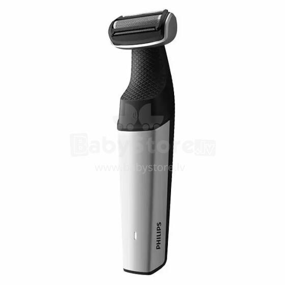 Akcija! PHILIPS Bodygroom series 5000 ķermeņa trimmeris (ūdensdrošs), melns