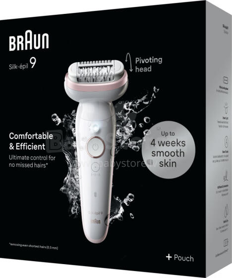 Akcija! BRAUN Silk 9 epilators