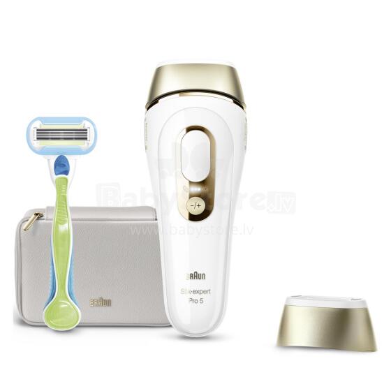 Akcija! BRAUN Silk-expert PRO 5 IPL fotoepilators