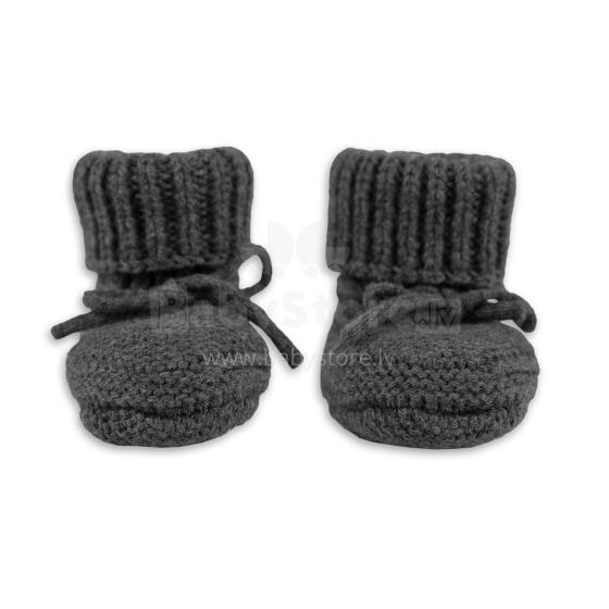 Jaunums! Lodger Slipper Merino vilnas čībiņas, Pigeon, 0-6m