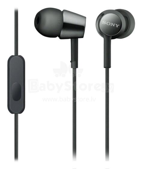 Jaunums! Akcija! SONY in-ear austiņas (melnas)