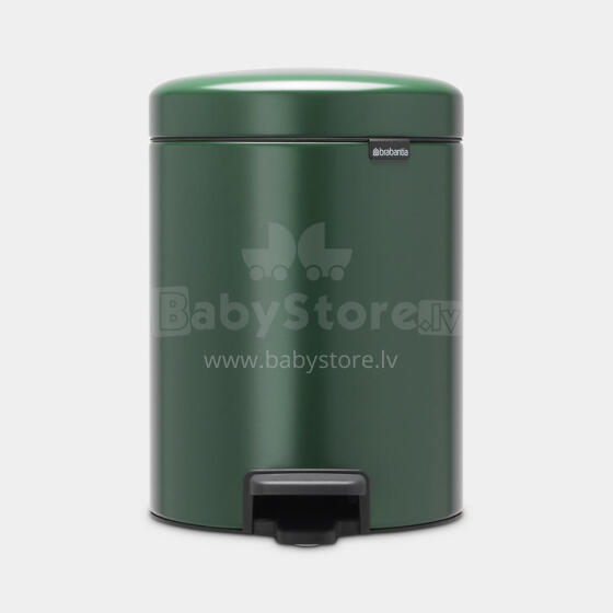 BRABANTIA atkritumu tvertne ar pedāli NewIcon, 5 l, Pine Green