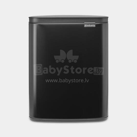 BRABANTIA atkritumu tvertne Bo, 12l, Matt Black