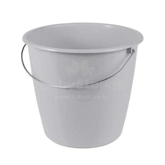 Bucket 10L Erik &Oslash;28,5x26cm grey