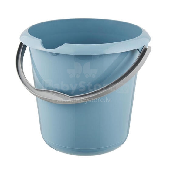 Bucket with spout 10L Mika &Oslash;30x28cm blue