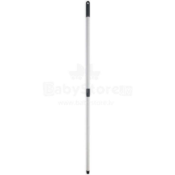 Telescopic brush handle 80-140cm light grey