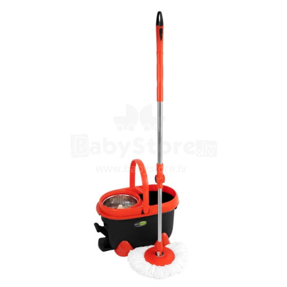 Grindų valymo rinkinys Love Spin mop 360&deg; asorti, 4 spalvos