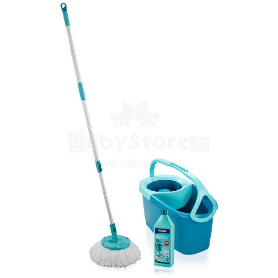 LEIFHEIT P&otilde;randapuhastuskomplekt Rotation Disc Mop Ergo + gr. pesta kuni. Power Cleaner 1L