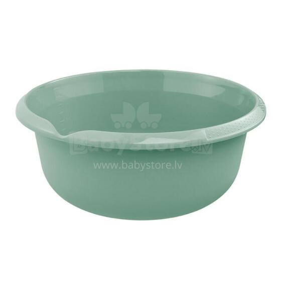 Round bowl 9L Bj&ouml;rk &Oslash;36x15cm green