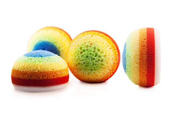 Sponge Rainbow Colour